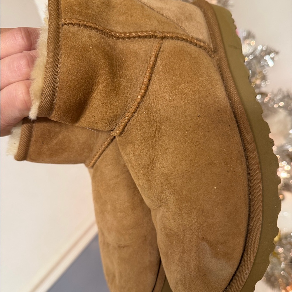 UGG Tan Ankle Boots